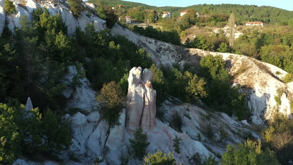 Flight Over Natural Rock Formation Fenomen  Stone Wedding 3 alt
