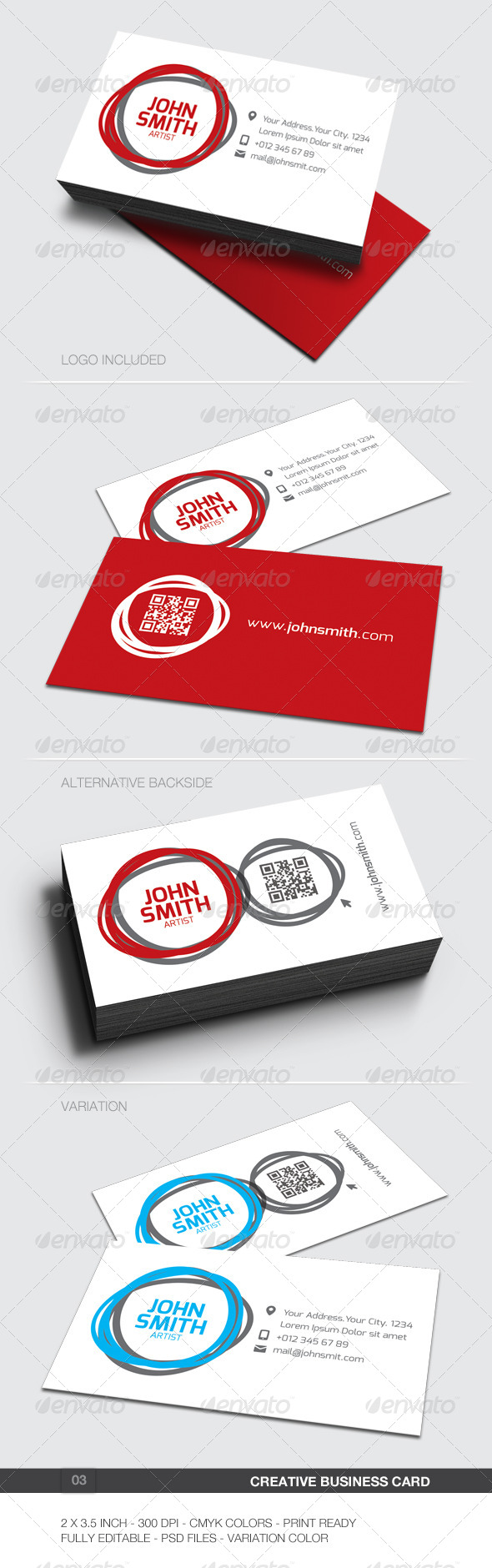 Creative Business Card - 03 - Creative Business Cards