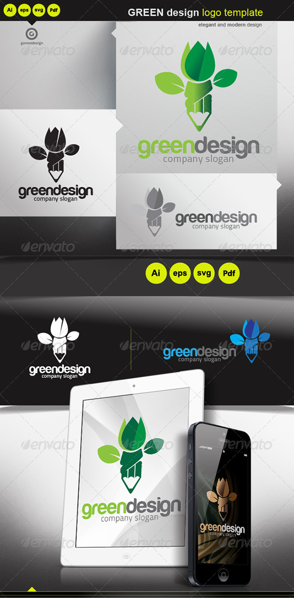 Green Design - Logo Templates