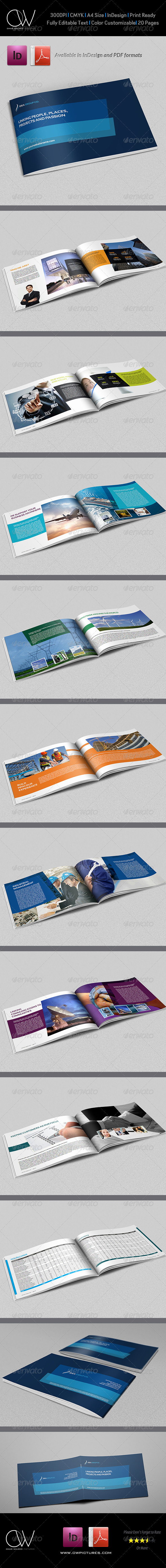 Corporate Brochure Template Vol.12 - 20 Pages - Corporate Brochures