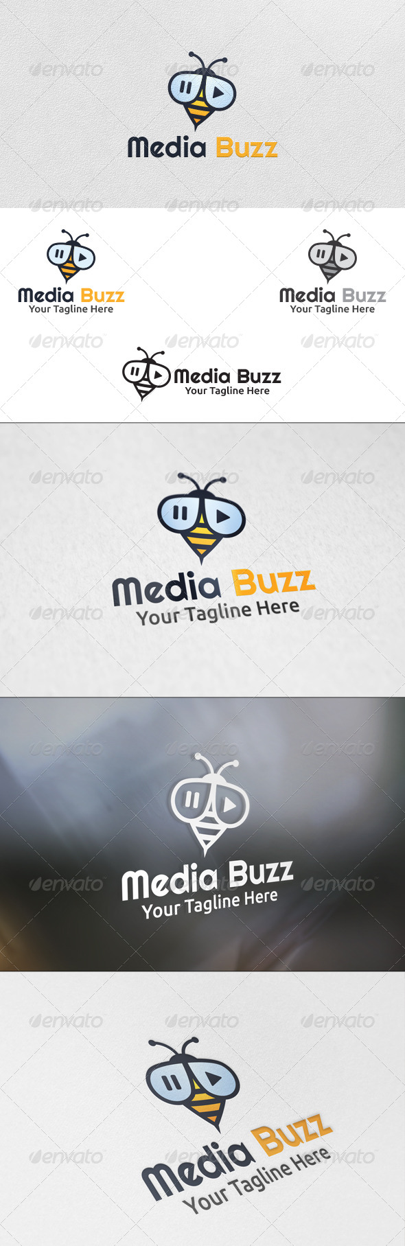 Media Buzz - Logo Template - Animals Logo Templates