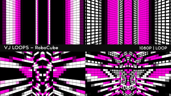 VJ Loops - Robo Cube