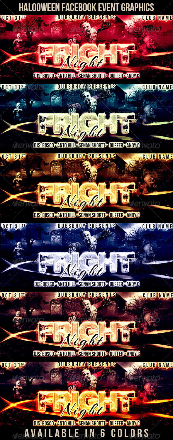 Halloween Facebook Event Graphic - Facebook Timeline Covers Social Media