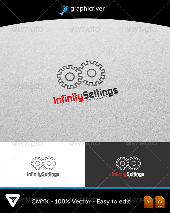 Infinity Settings Logo - Logo Templates