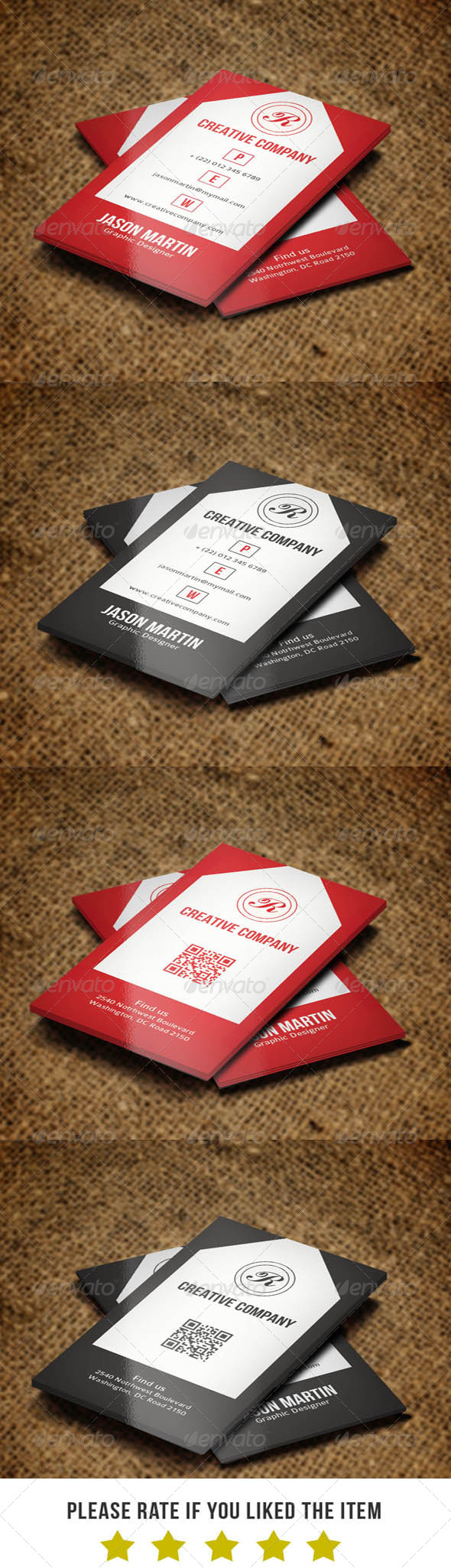 Creative Retro Business Card v33 - Retro/Vintage Business Cards
