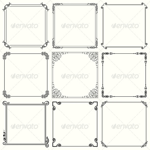 Decorative Frames - Patterns Decorative