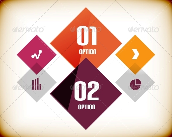 Modern Square Business Banner Design Template - Backgrounds Business