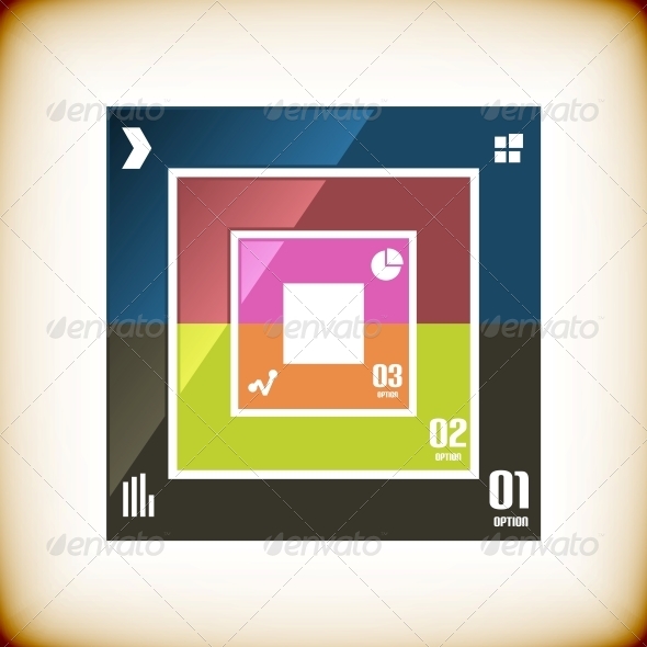 Modern Square Business Banner Design Template - Backgrounds Business