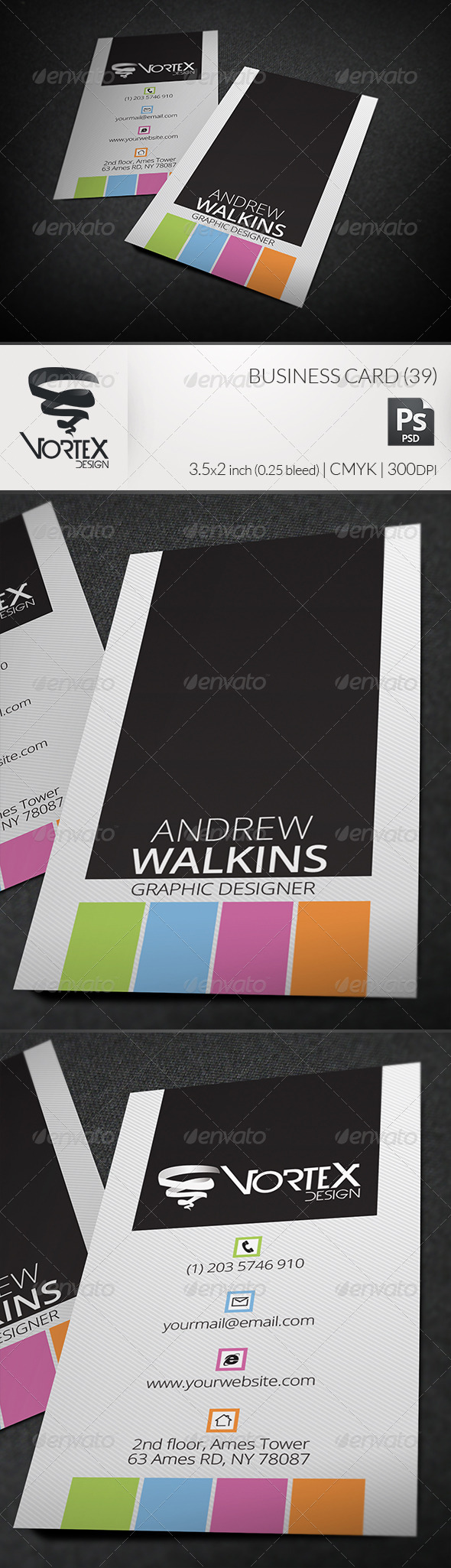 Business Card 39 - Corporate Business Cards