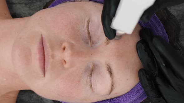 Vertical Video Facial Treatment