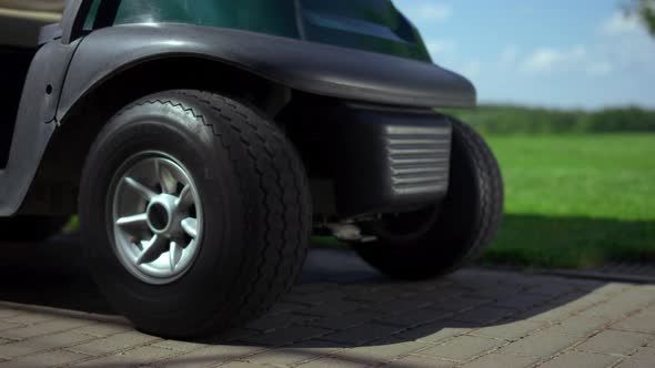 Professional Golfing Cart Wheels at Golf Club Road alt