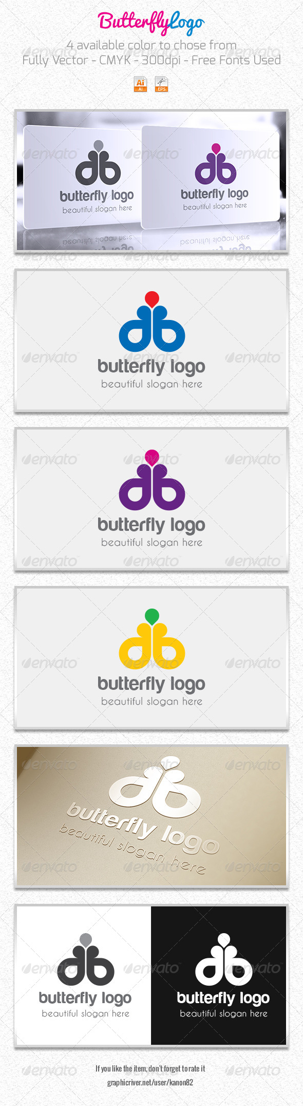 Butterfly Logo - Symbols Logo Templates