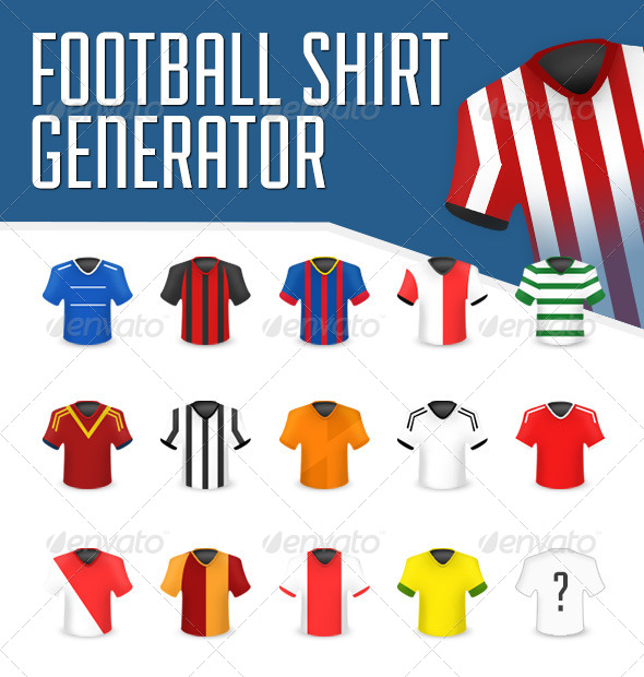 Football Shirt Icon Generator