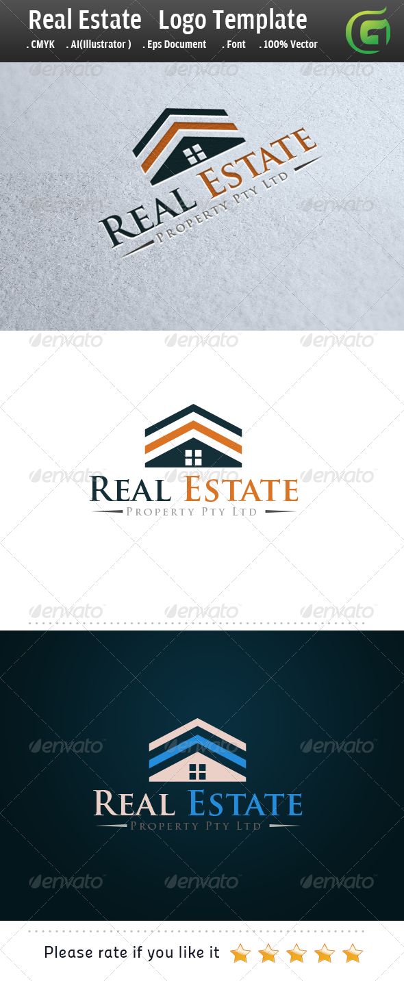 Real Estate - Buildings Logo Templates