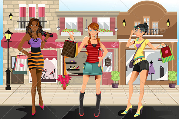 Shopping Women - Commercial / Shopping Conceptual
