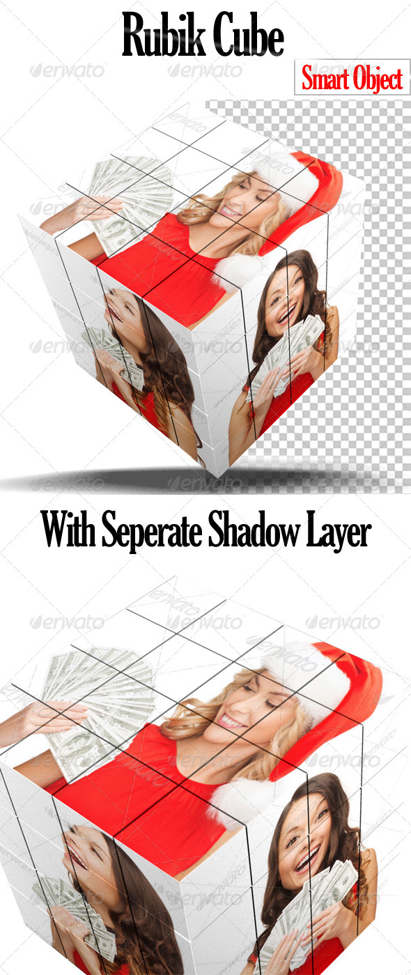 Rubik's Cube - Miscellaneous Photo Templates