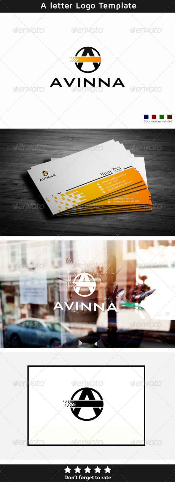 Avinna - Letters Logo Templates