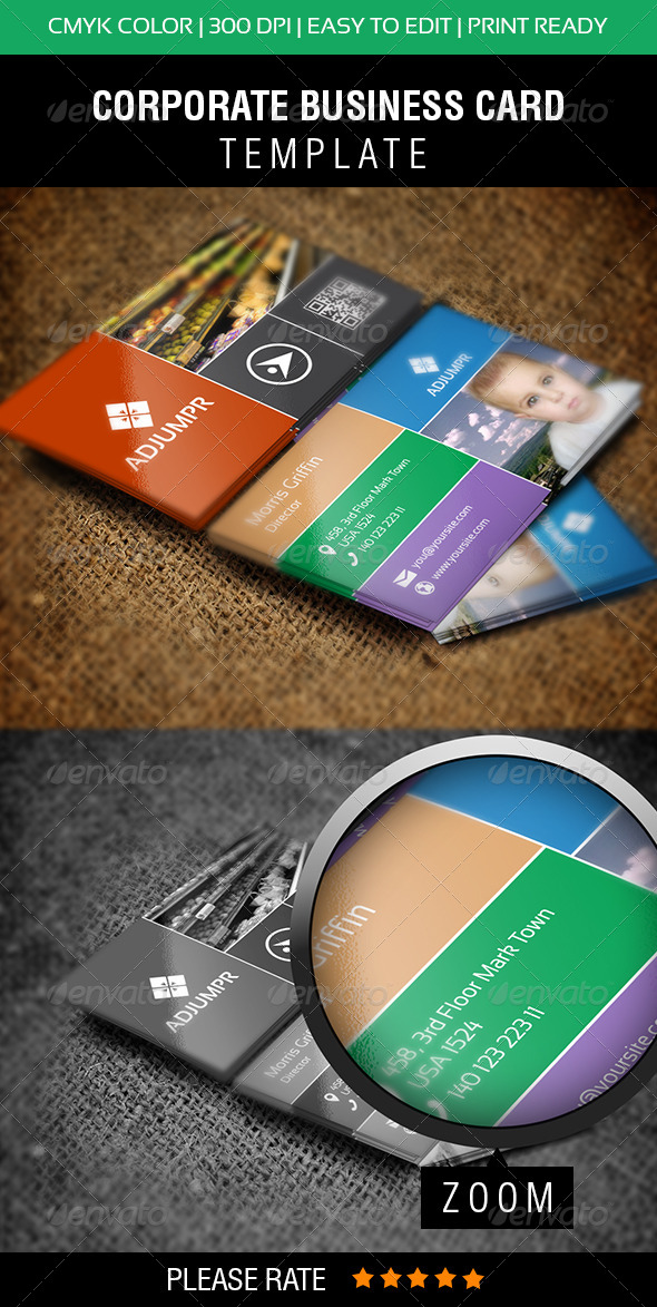 Metro Business Card - Corporate Business Cards