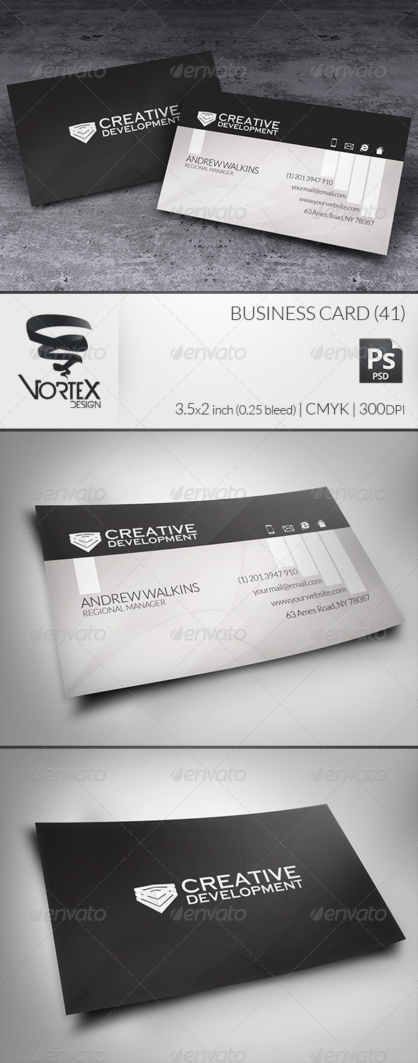Business Card 41 - Corporate Business Cards