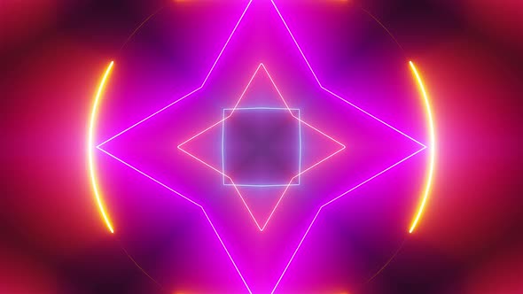 Neon Kaleidoscope alt