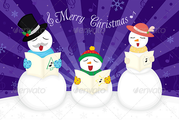 Christmas Greetings Card - Christmas Seasons/Holidays