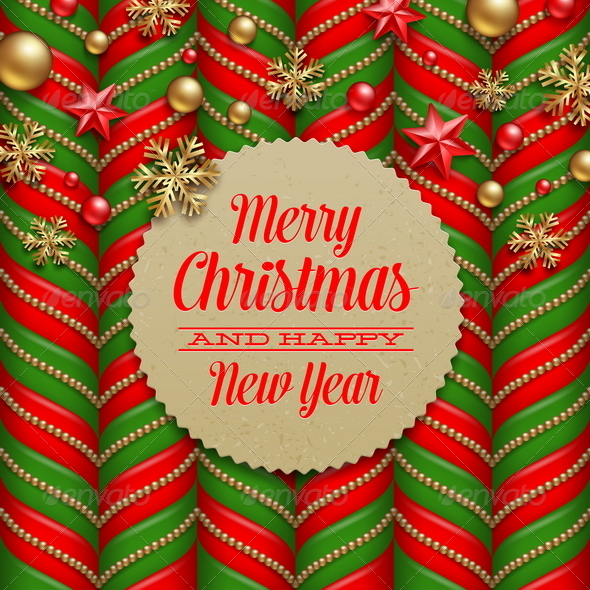 Christmas Vector Background - Christmas Seasons/Holidays