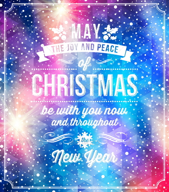 Christmas Holiday Greetings - Christmas Seasons/Holidays