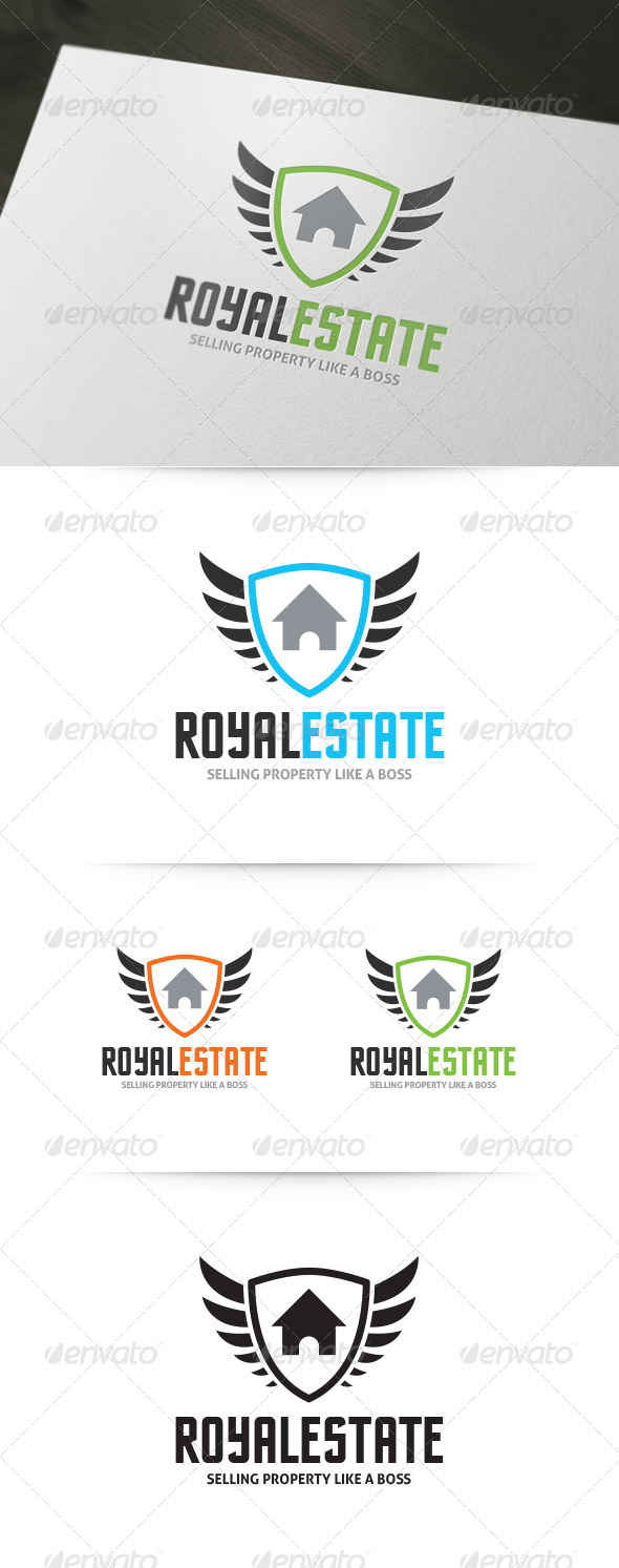 Royal Real Estate Logo - Crests Logo Templates