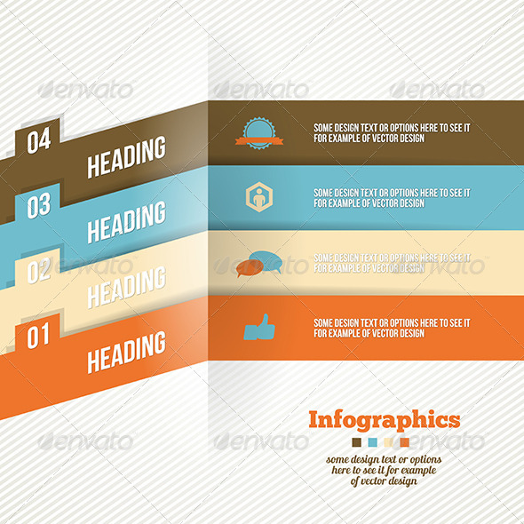 Business Modern Origami Options Banner - Concepts Business