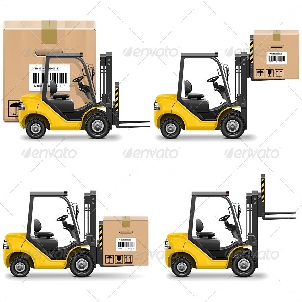 Vector Shipment Icons Set 20 - Industries Business