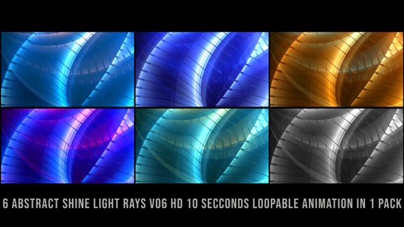 Abstract Shine Light Rays V06