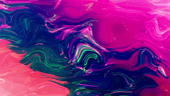 abstract colorful glossy wavy motion background. dark gradient liquid background animation. Vd 1556
