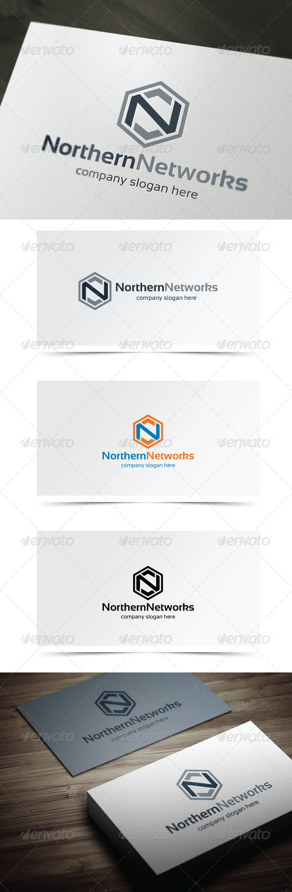 Northern Networks - Letters Logo Templates