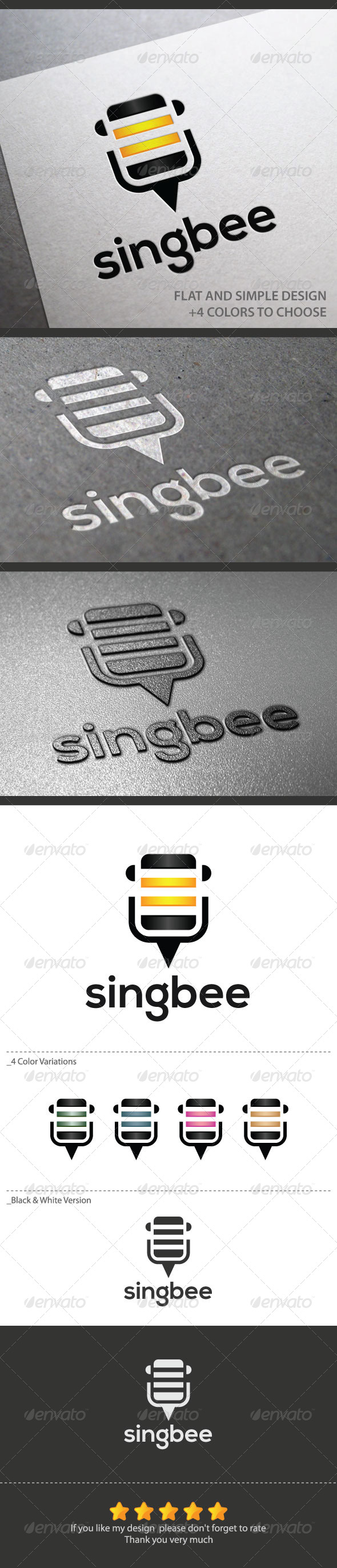 Singbee - Animals Logo Templates