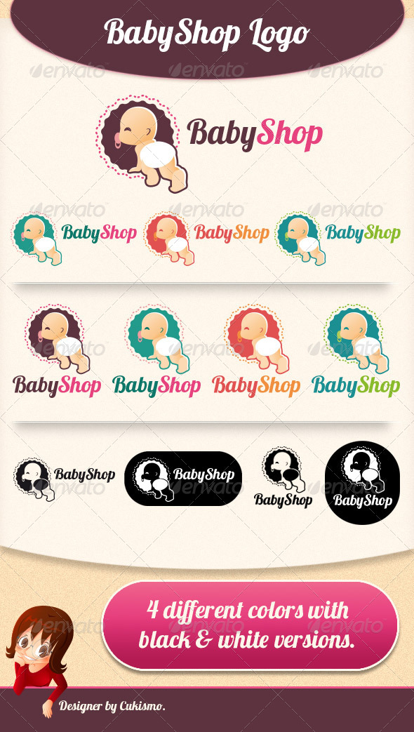 Baby Shop Logo - Humans Logo Templates