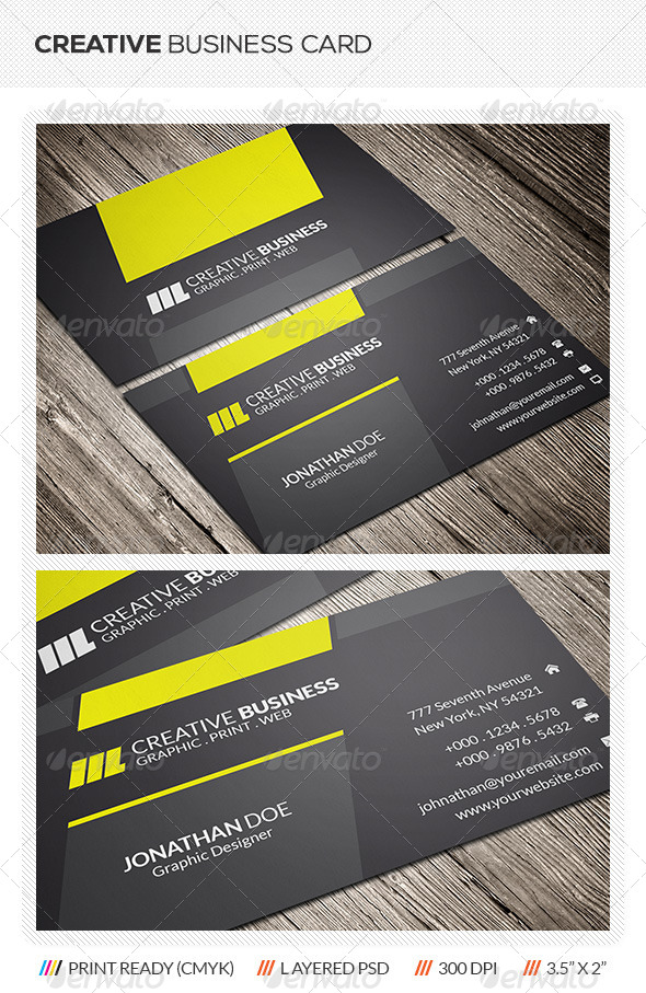 Creative Business Card - Creative Business Cards