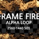 Window Fire Frame Qhd Alpha Loop - VideoHive Item for Sale