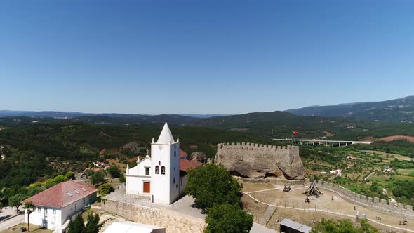 Medieval Castle and Village Church alt