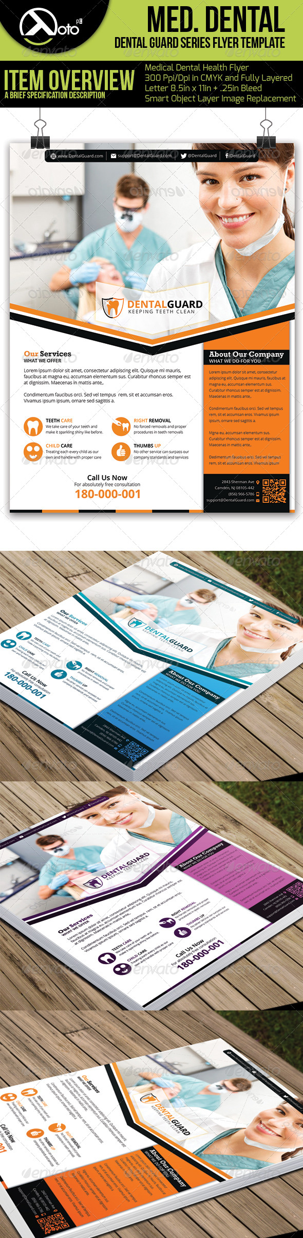 Medical Dental Flyer V5 - Flyers Print Templates