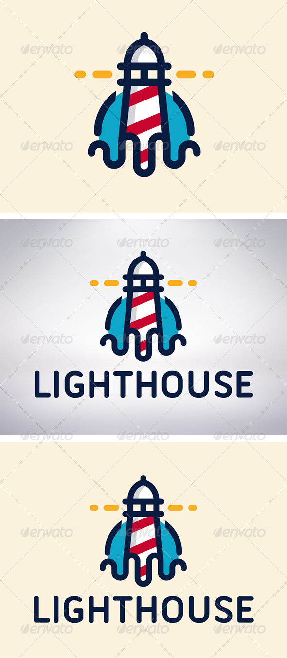 Lighthouse Logo - Buildings Logo Templates