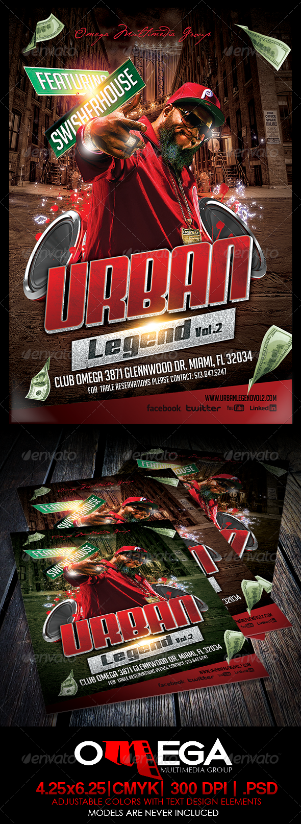 Urban Legend Vol.II - Events Flyers