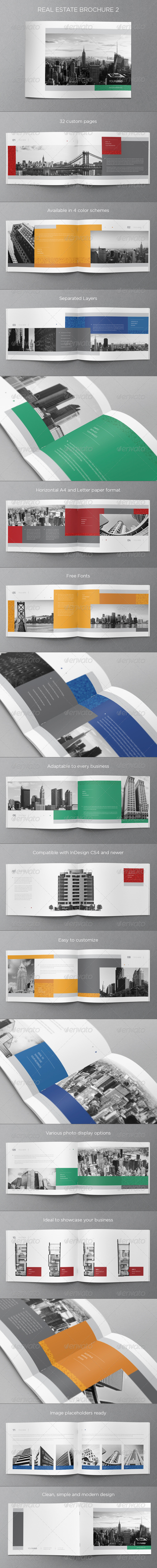Real Estate Brochure 2 - Brochures Print Templates