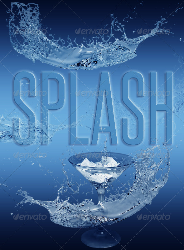 Ice Splash - Abstract 3D Renders