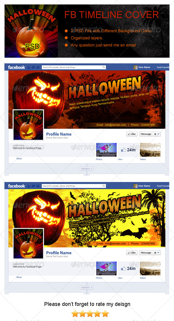 Halloween Fb Timeline Cover - Facebook Timeline Covers Social Media