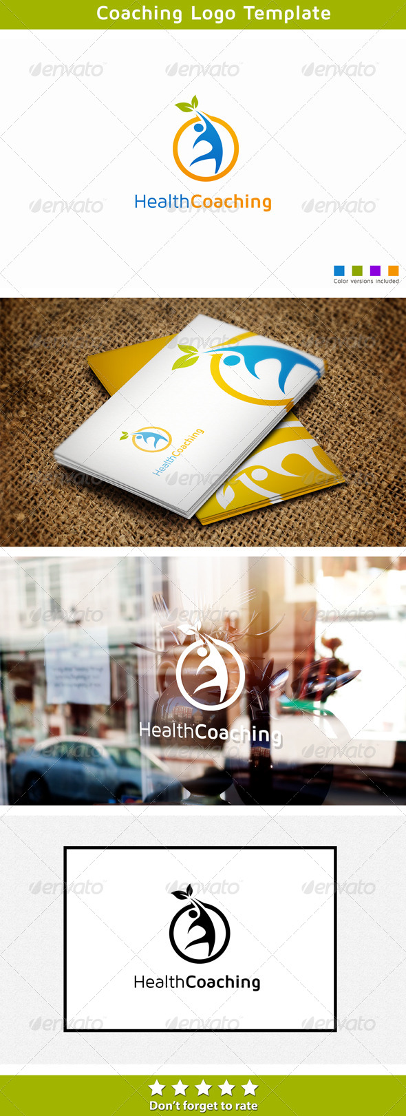 Physical Coaching - Humans Logo Templates