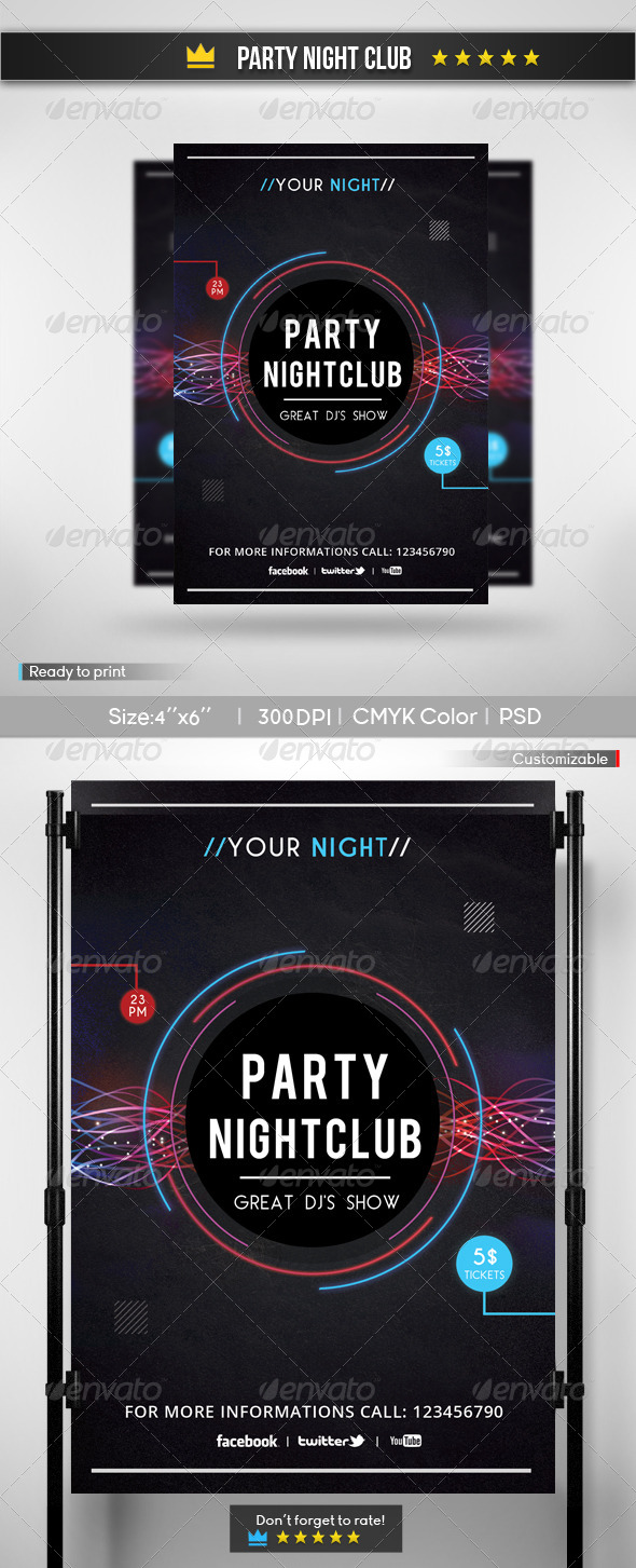 Party Night Club - Clubs & Parties Events