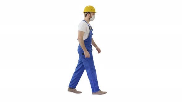 Worker Hat Protection Phones Isolated White Stock Photo by  ©PantherMediaSeller 337189266