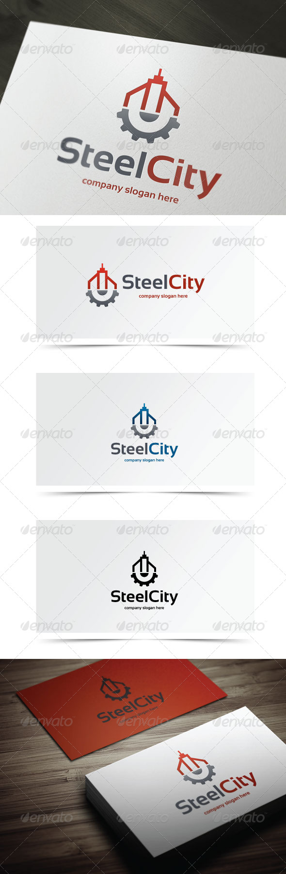 Steel City - Objects Logo Templates