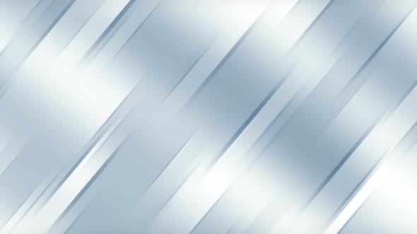 Blue glossy and grey silver metallic stripes. Geometric tech abstract motion background. alt
