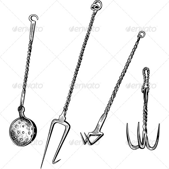 Vintage tools - Man-made Objects Objects